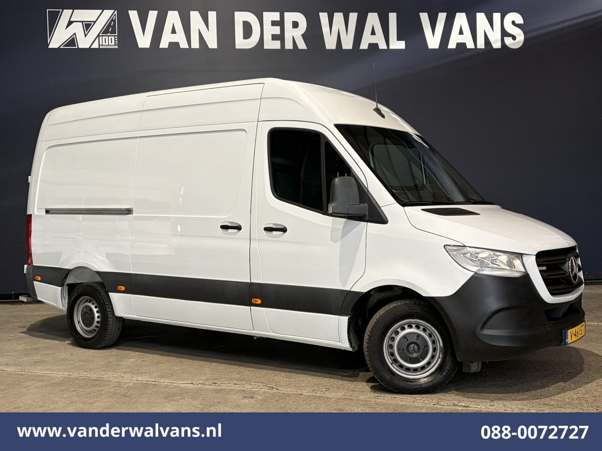 Mercedes-Benz Sprinter 316 CDI 163 pk L2H2 Euro6 Airco | 280, Gebruikt, 4 cilinders, 2800 kg, Wit