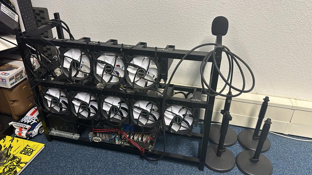 10x 6GB a2000 Krachtige Mining Rig - voor mining en Ai, Ophalen of Verzenden, Zo goed als nieuw, Gaming, SSD