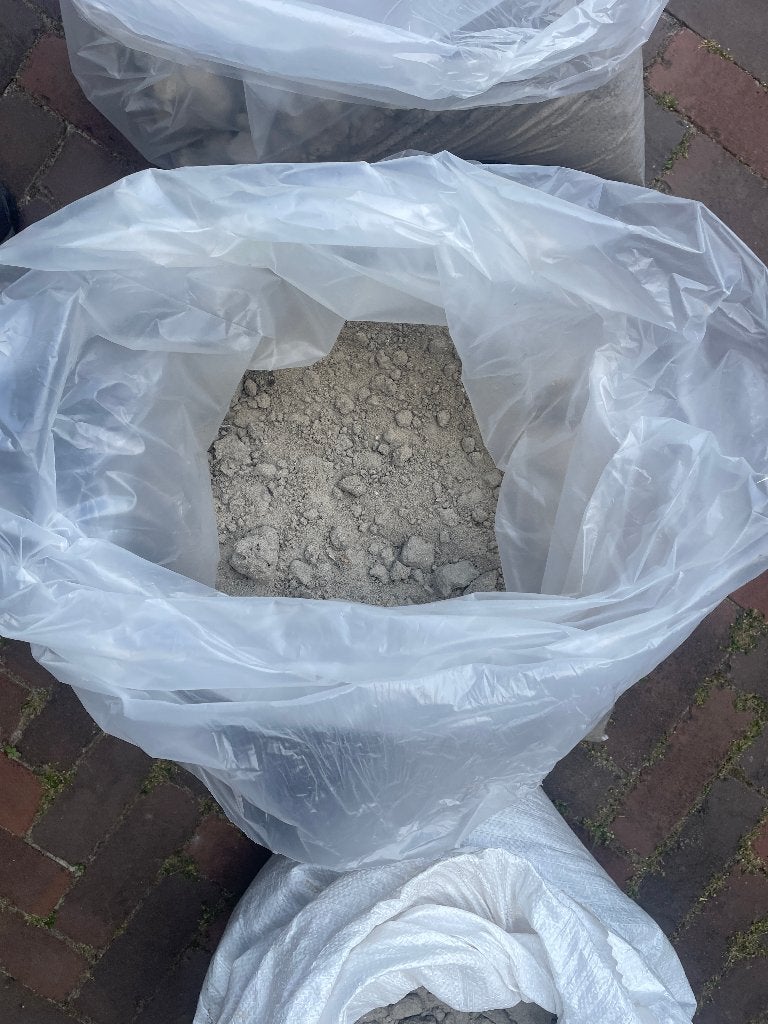Zand voor onder tegels -  ophoogzand - gratis, Tuin en Terras, Ophalen, Nieuw, Ophoogzand