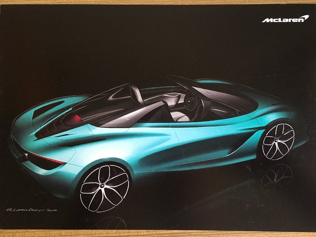 McLaren Design Team brochure / folder / sheet, Boeken, Ophalen of Verzenden, Zo goed als nieuw, Overige merken