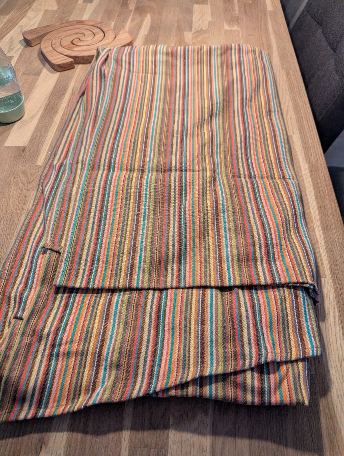 Babylonia BB-Sling Draagdoek 560cm - Kleurrijk gestreept, Draagdoek, Gebruikt, Buik, Rug of Zij, Ophalen