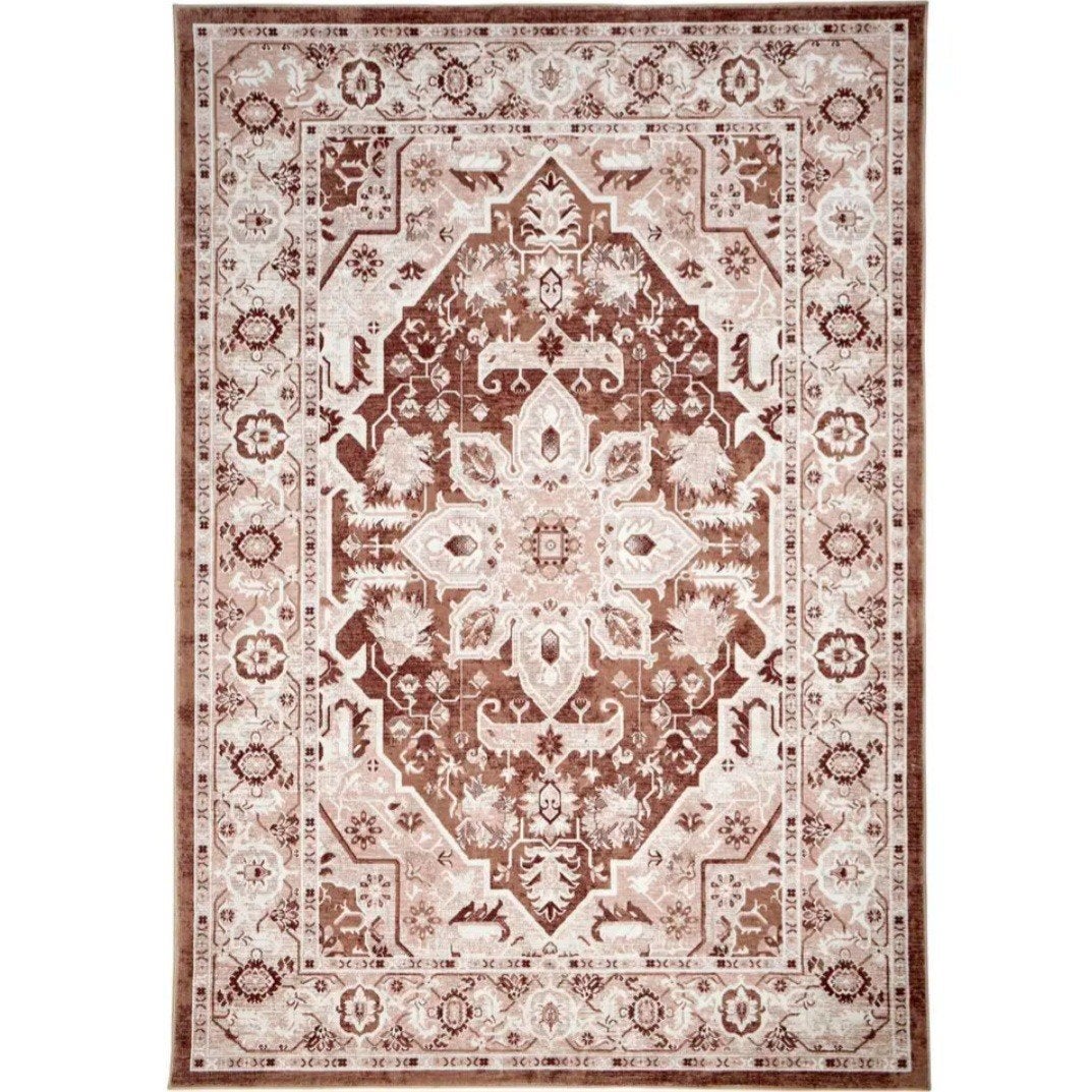 Vloerkleed Persias 160x230 cm bruin, Ophalen, Bruin, 200 cm of meer, Zo goed als nieuw