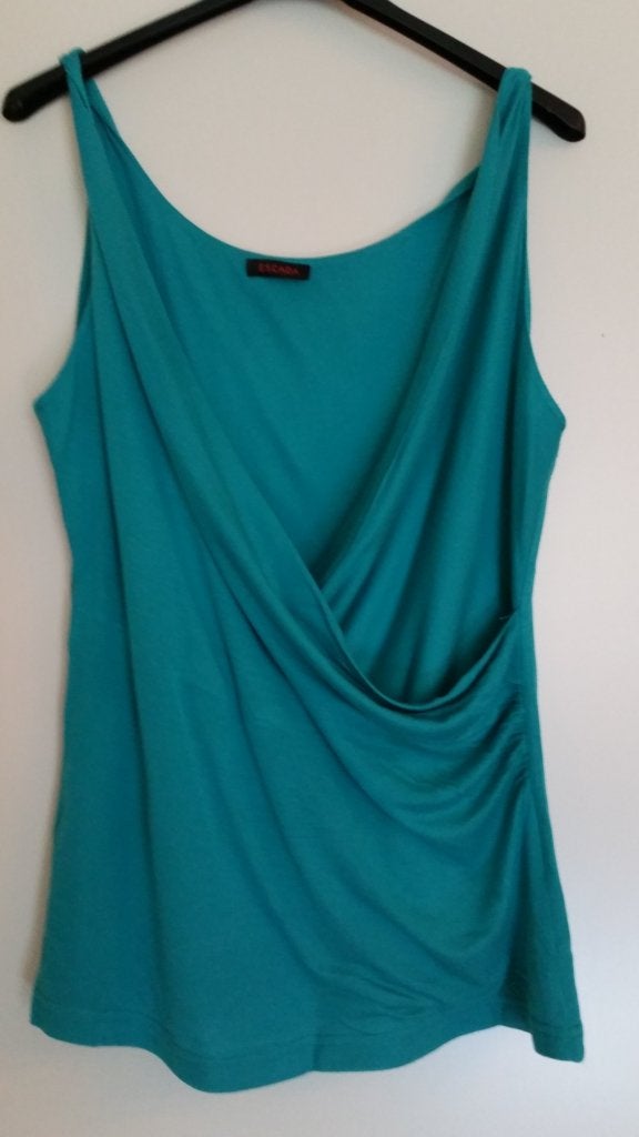 Escada overslagtop, Maat 42/44 (L), Escada, Ophalen of Verzenden, Zo goed als nieuw