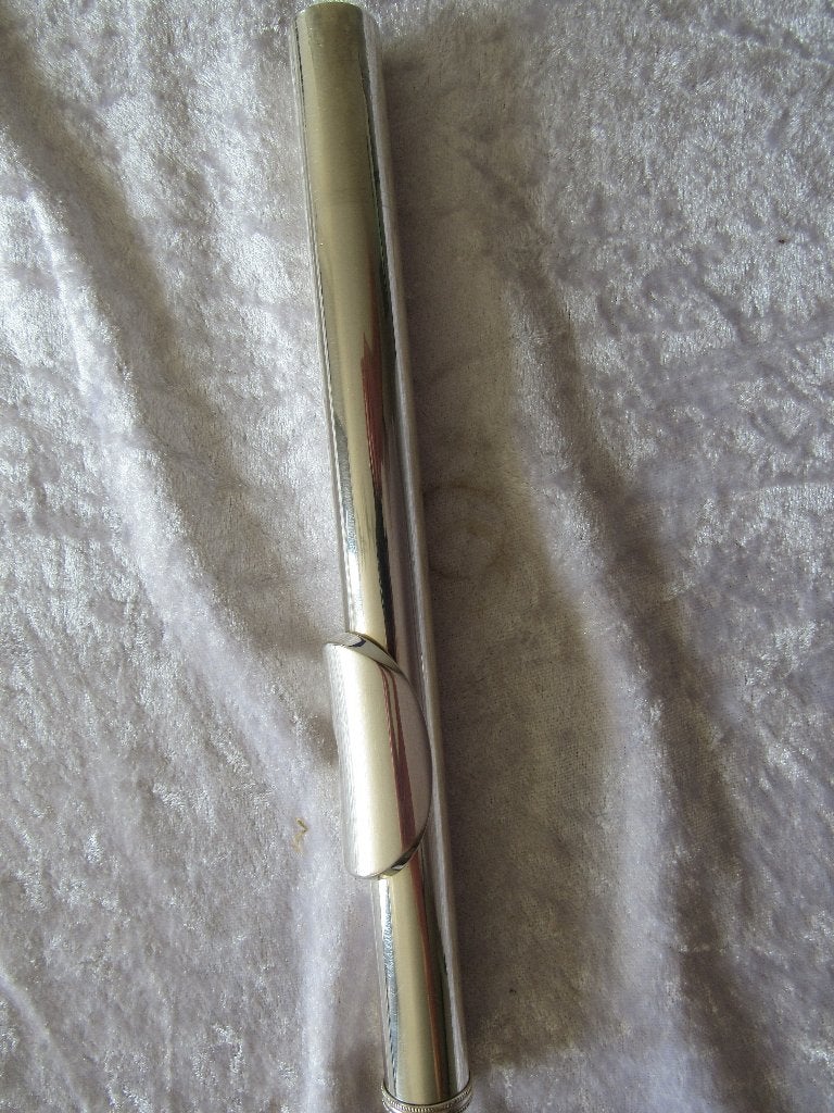 Sankyo Silver Sonic dwarsfluit, Gebruikt, -, Dwarsfluit, -