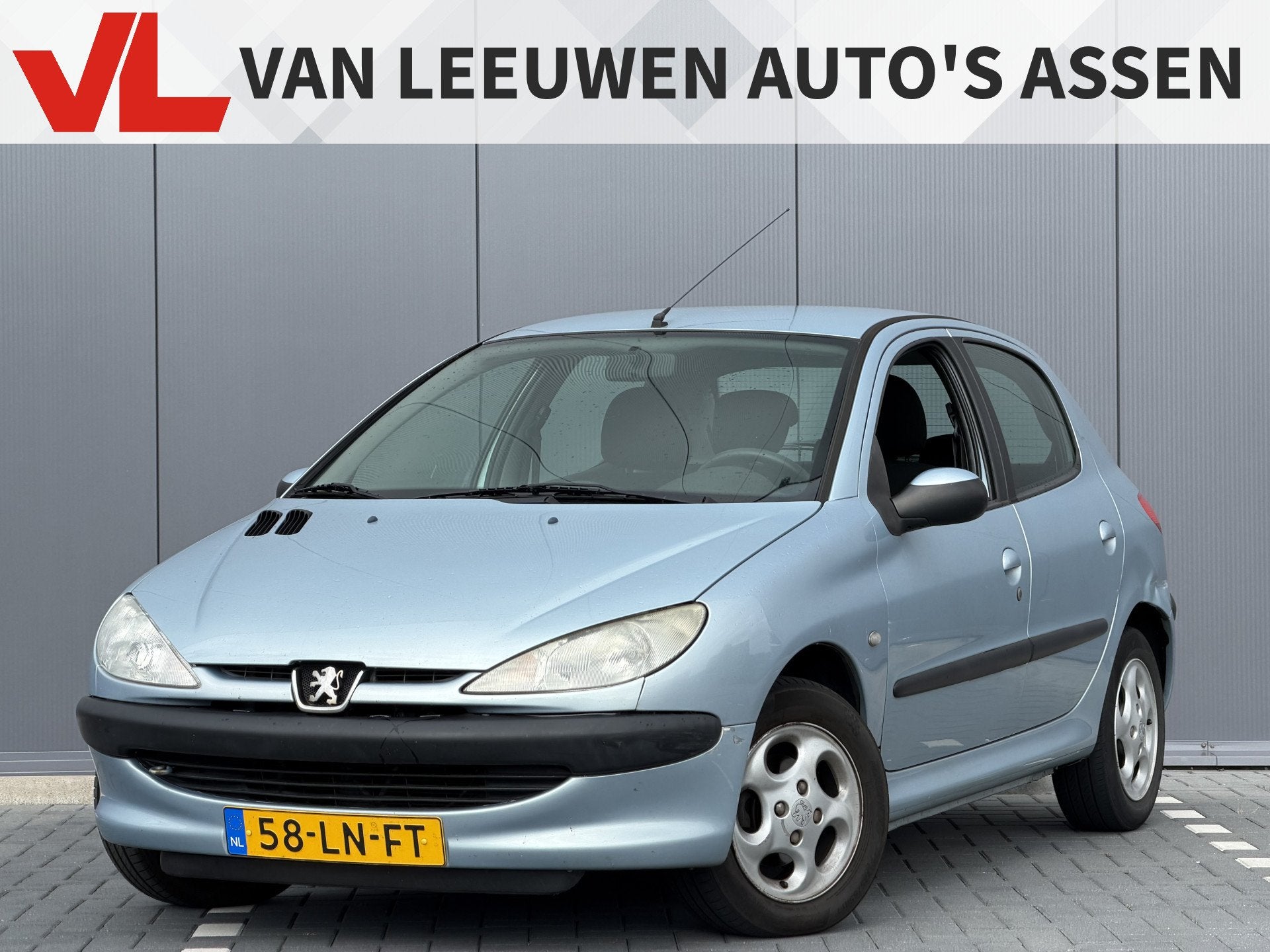 Peugeot 206 1.4 X-line | Nieuw binnen | RIJKLAAR | Apk tot 1, Auto's, Peugeot, Voorwielaandrijving, Stof, 4 cilinders, Metallic lak