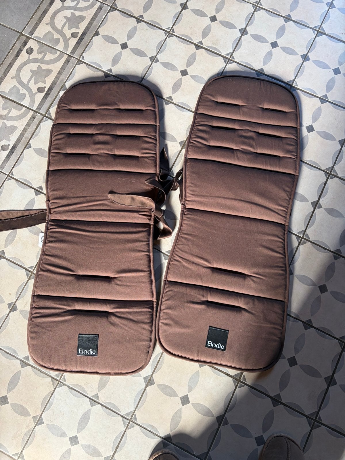 Elodie Details buggy/kinderwagen inleg dubbelzijdig bruin, Ophalen of Verzenden, Nieuw, Kinderwagen, Overige merken