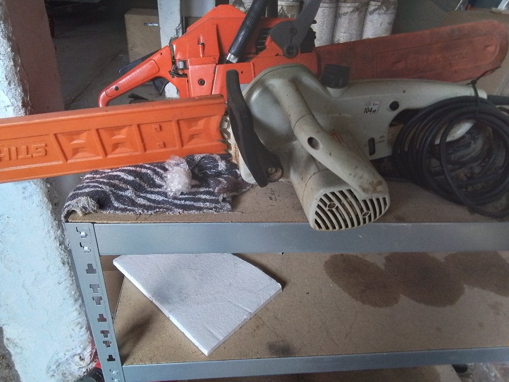 Kettingzaag electrisch, Ophalen, Stihl, Gebruikt, Kettingzaag