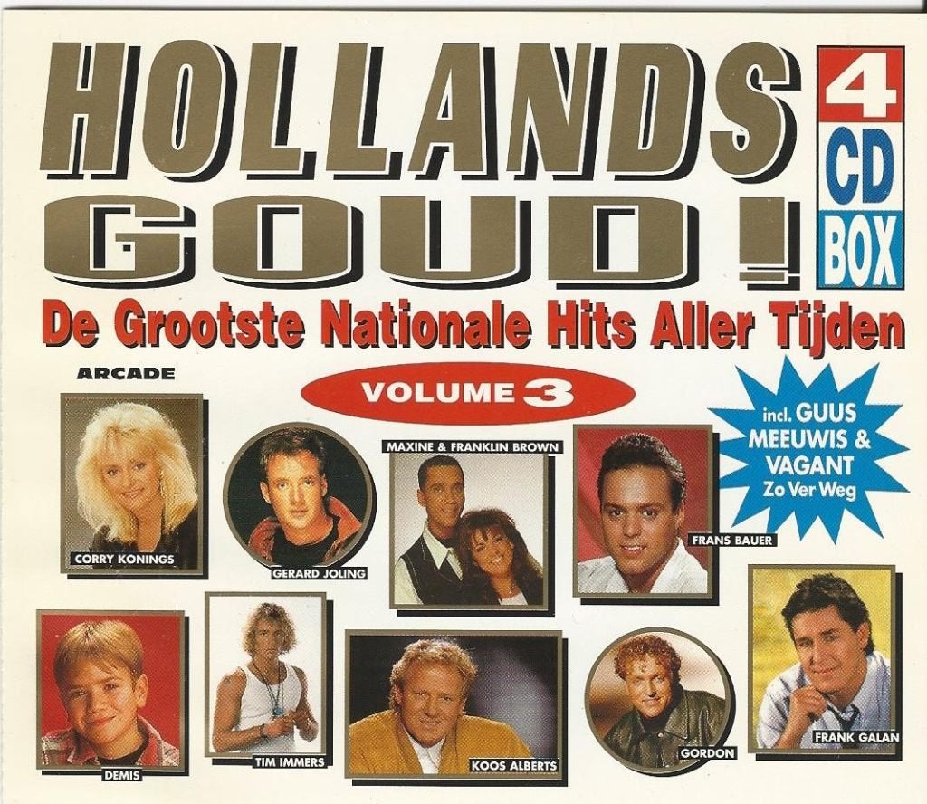 Hollands Goud! Volume 3 = 4cd BOX oa.LUV,Alberti,Hazes= 3,99, Ophalen of Verzenden, Zo goed als nieuw, Levenslied of Smartlap