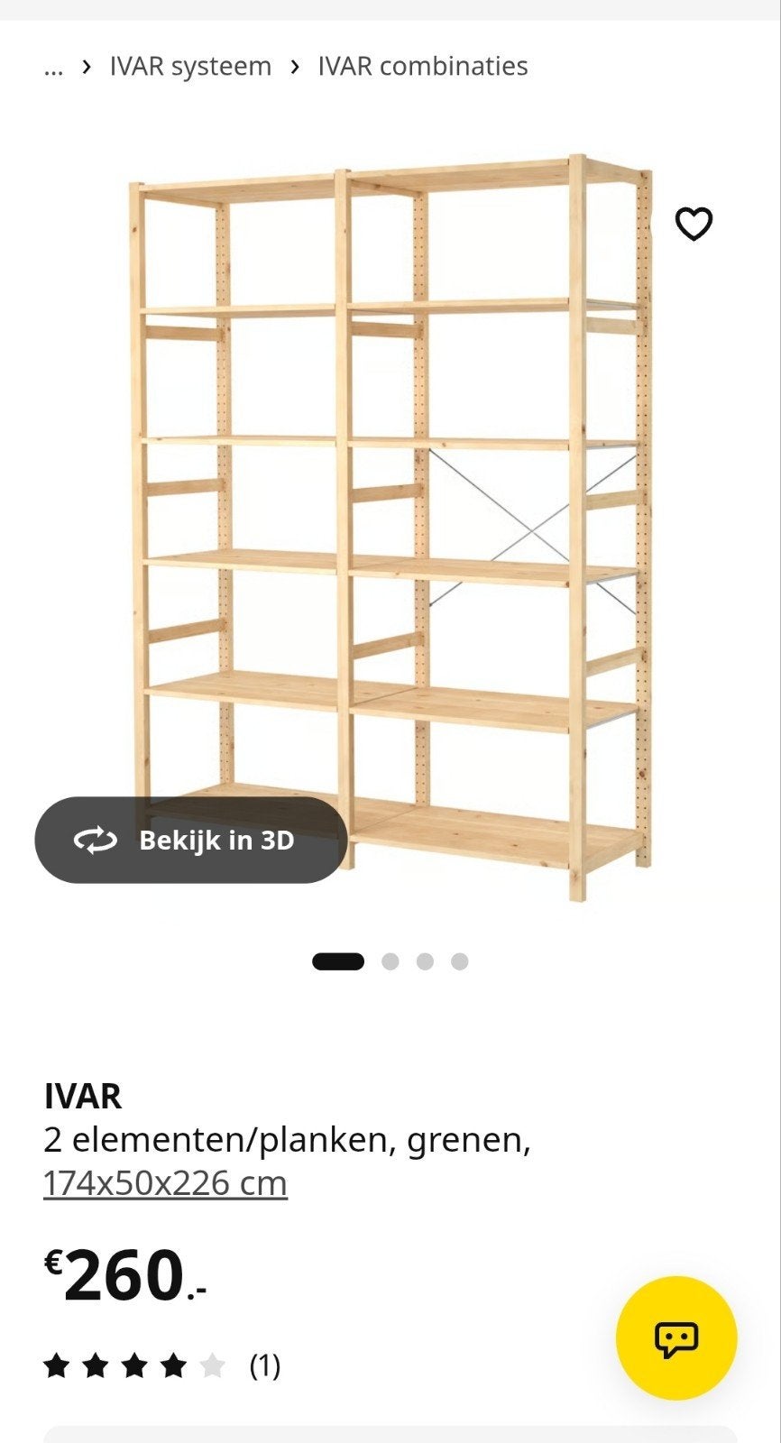 Joëlle stuur mij een berichtje via andere advertentie, Ophalen, Met plank(en), Gebruikt, 100 tot 150 cm