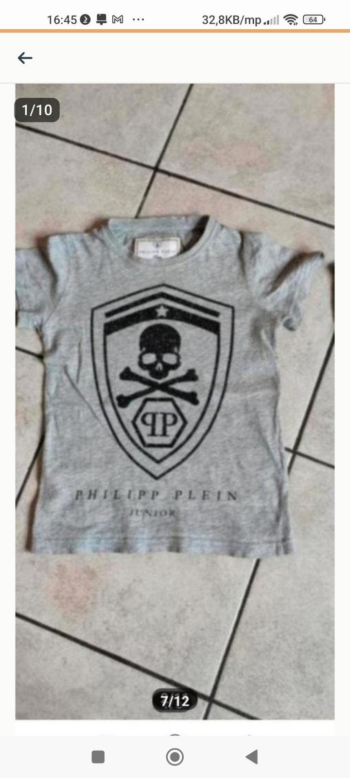 PHILLIP PLEIN en  MUHAMED ALI - t-shirt maat 104 - 110, Ophalen of Verzenden, Zo goed als nieuw, Meisje, Shirt of Longsleeve