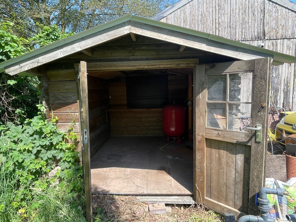 Tuinhuisje, Ophalen, Tuinhuis, 250 tot 500 cm, 2 ramen