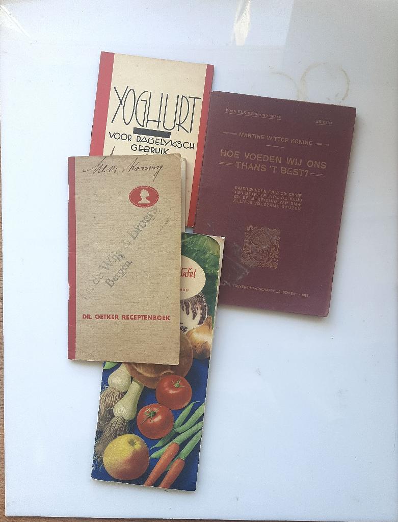 Verschillende folders en kookboekjes uit begin 1900, Onbekend, Ophalen of Verzenden, Zo goed als nieuw, Nederland en België