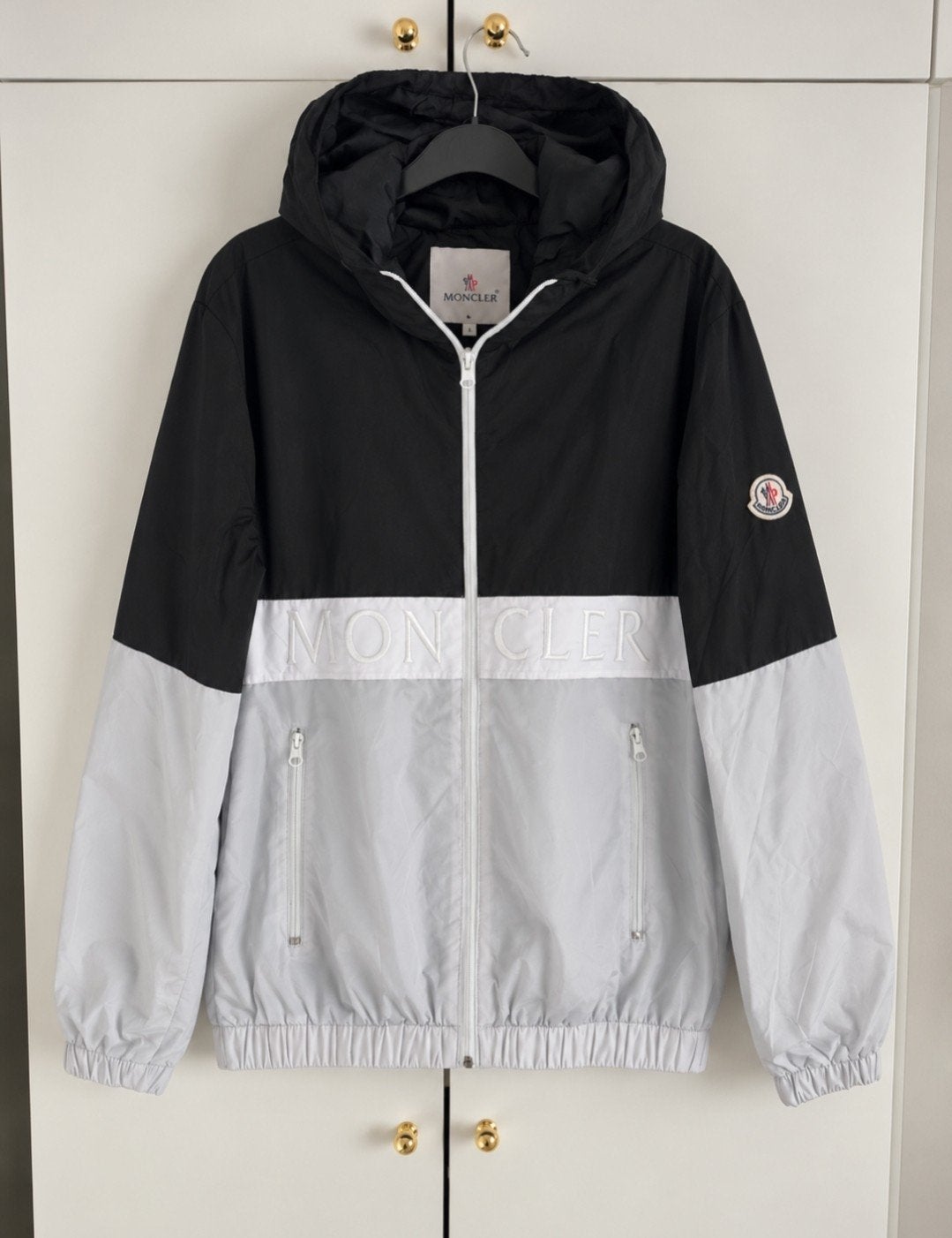 moncler jas heren, Ophalen of Verzenden, Zo goed als nieuw, Maat 48/50 (M), Zwart
