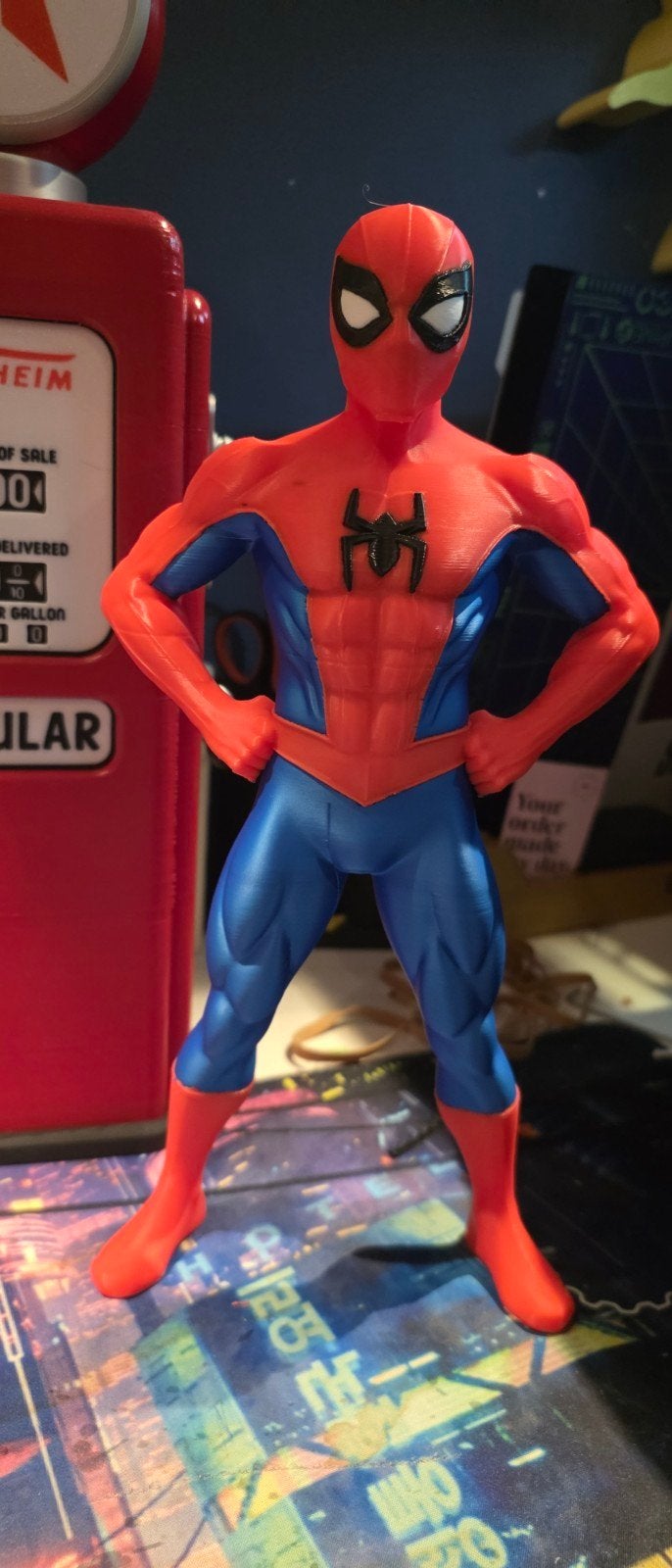 Spiderman beeld 30cm - Uniek verzamelobject, Ophalen of Verzenden, Nieuw