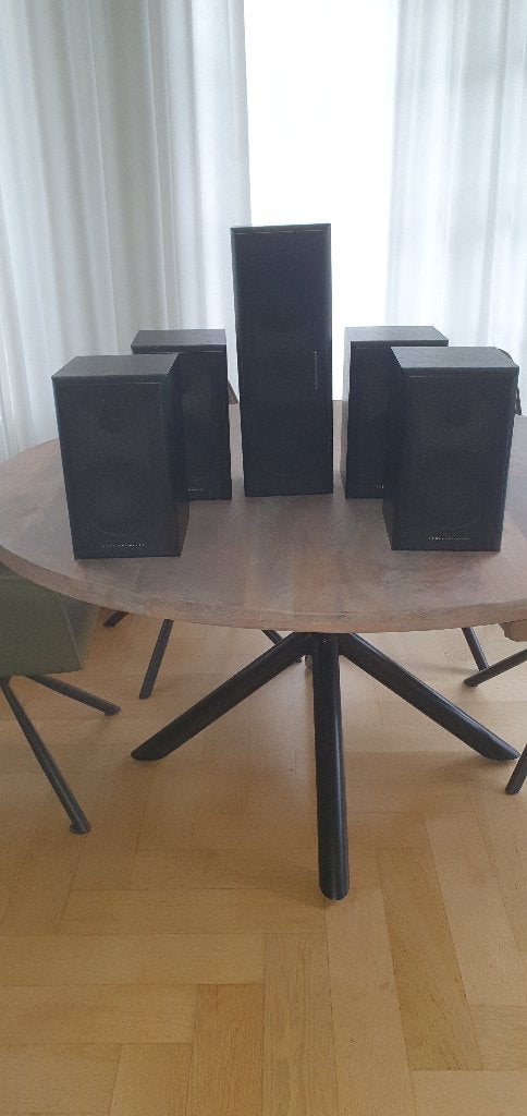 Speakerset Mordaunt-Short, Audio, Tv en Foto, Luidsprekers, Ophalen, Gebruikt, Overige merken