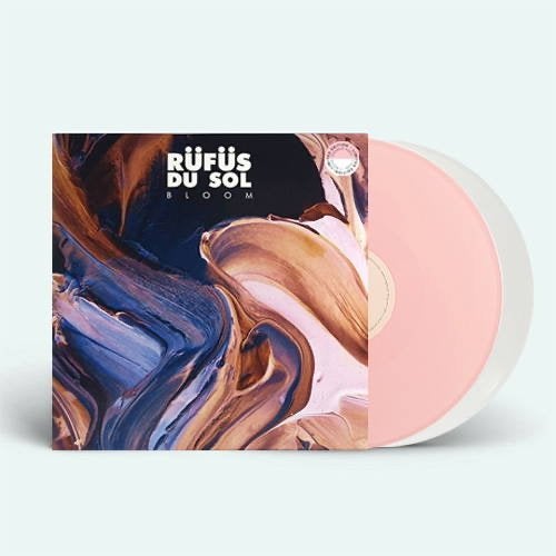 RÜFÜS DU SOL - Bloom (Roze/Wit Vinyl, nieuw), LP, Colored vinyl, Ophalen of Verzenden, Elektronisch