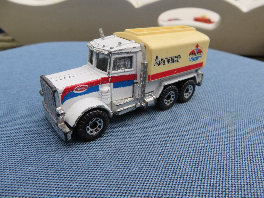 Matchbox Peterbilt Tankwagen AMOCO, Ophalen of Verzenden, Gebruikt, Bus of Vrachtwagen