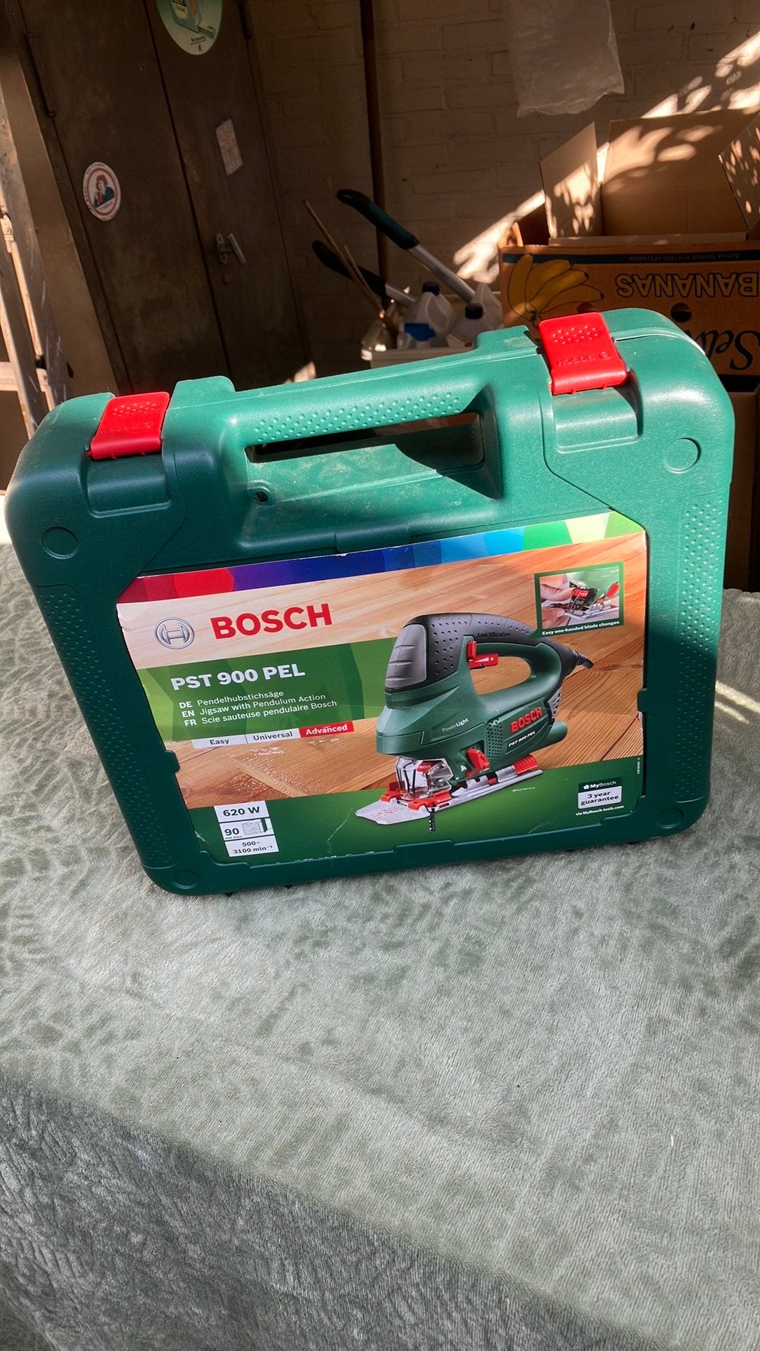 Bosch PST 900 PEL Decoupeer en verstekzaag, Ophalen, Zo goed als nieuw
