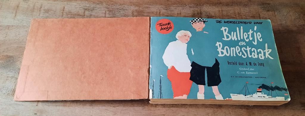 Bulletje en Bonestaak, Boeken, Gelezen, Complete serie of reeks, Ophalen of Verzenden, A.M. de Jong
