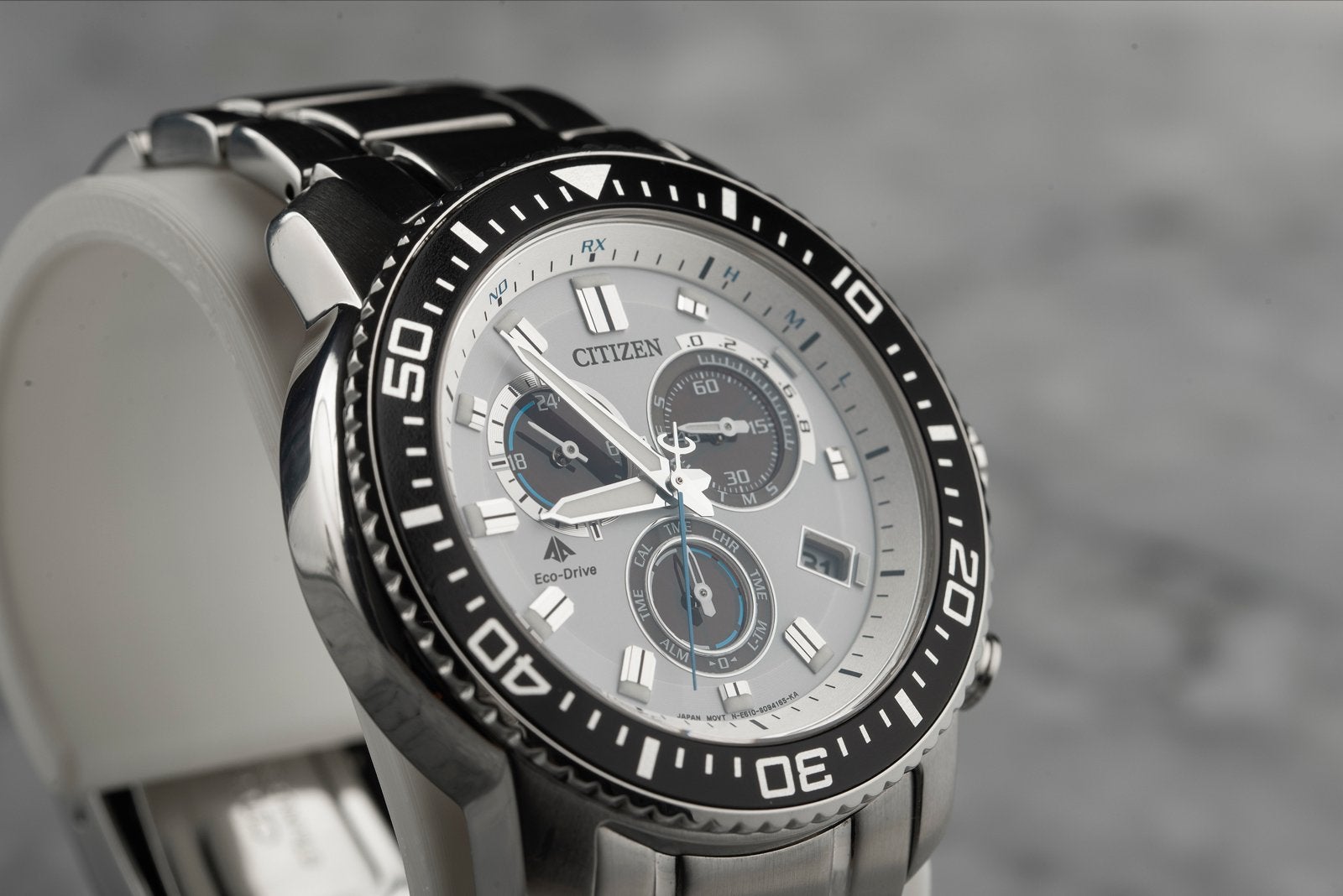 Citizen Eco-Drive Radio Controlled E610 Herenhorloge, Staal, Gebruikt, Staal, Ophalen of Verzenden
