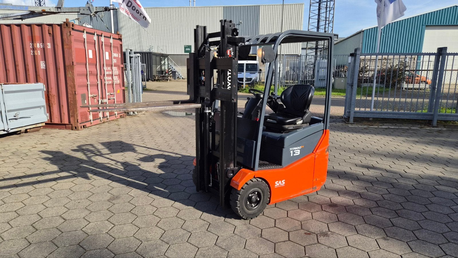 Toyota triago 13 zeer lage urenstand, Ophalen, Heftruck, Toyota, 1000 tot 2000 kg