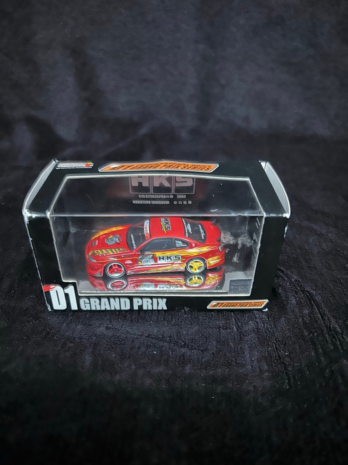 Nissan 240sx D1 Drift HKS modelauto, Auto, Groter dan 1:32, Nieuw, Ophalen