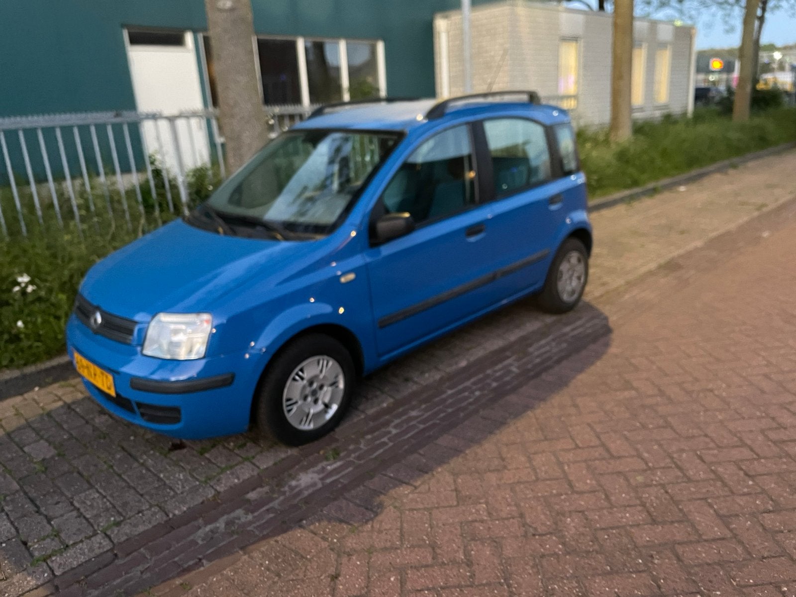 Fiat Panda 1.2 2004 Blauw, Auto's, Fiat, Voorwielaandrijving, Stof, Origineel Nederlands, Bedrijf