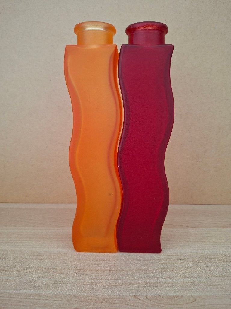 Ikea vaasjes Skämt., Gebruikt, 14 cm, Oranje, Ophalen of Verzenden