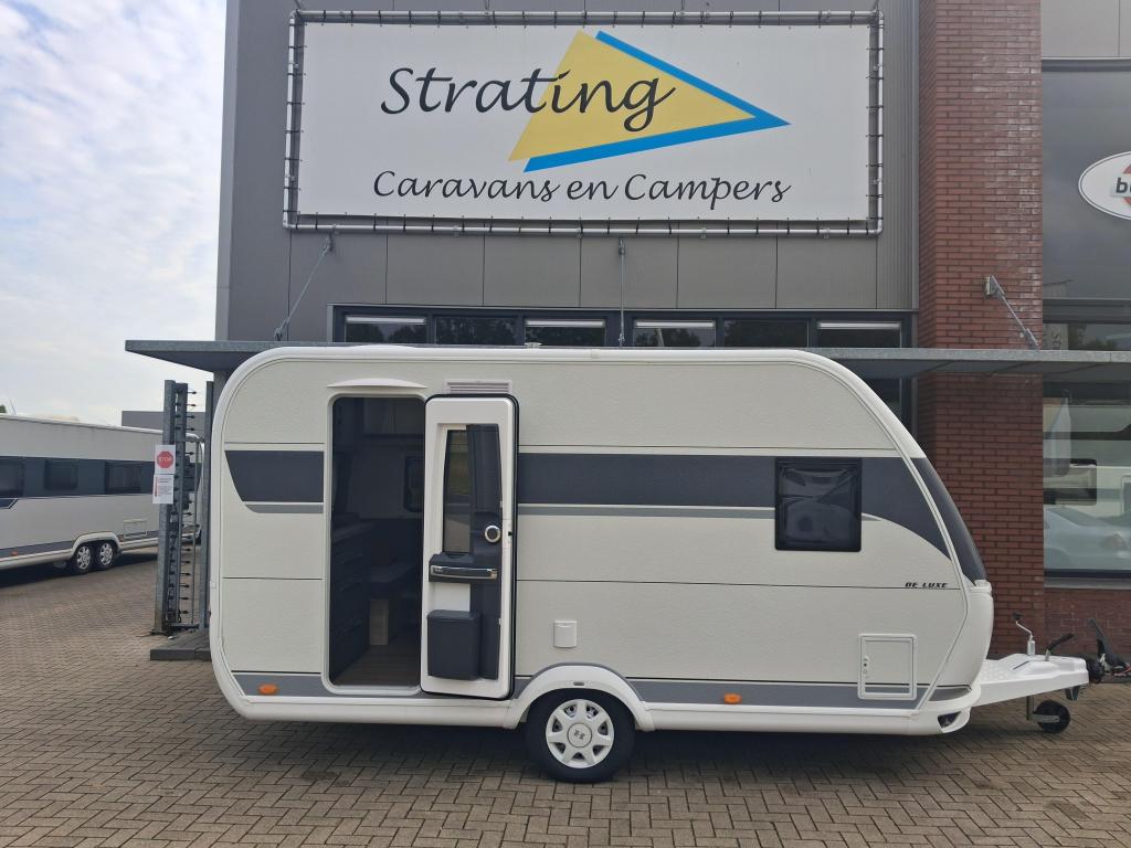 Hobby De Luxe 400 SFE NIEUW BINNEN MODEL 2026!!, Caravans en Kamperen, Caravans, Schokbreker, Hobby, Bedrijf, Treinzit