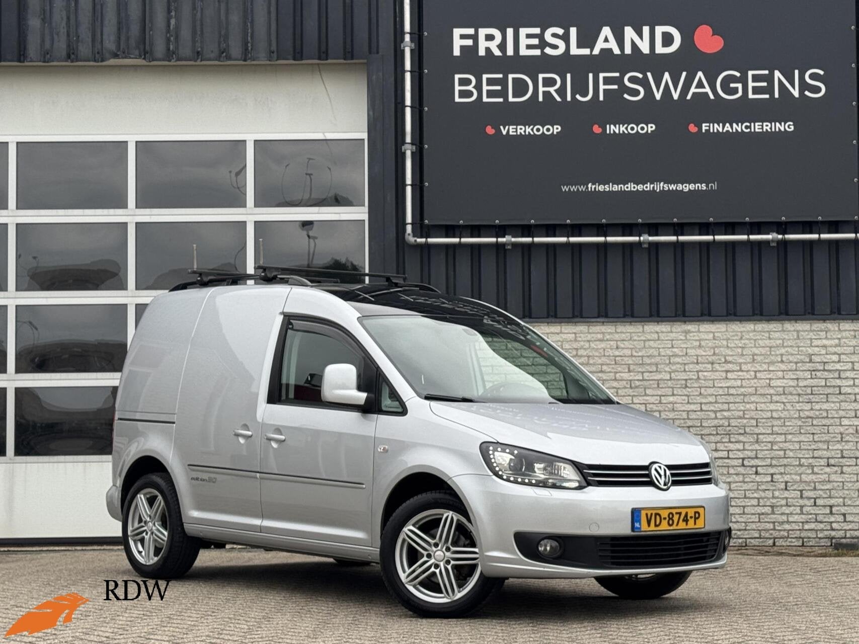 Volkswagen Caddy Bestel 1.6 TDI 102pk Highline Carplay/Leer/, Voorwielaandrijving, Gebruikt, Zwart, 4 cilinders