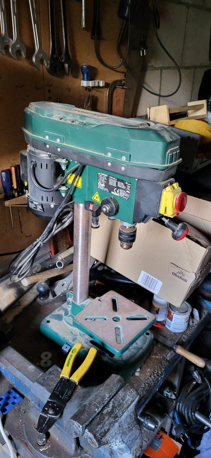 parkside Kolomboormachine, Ophalen, Gebruikt, 600 watt of meer, Kolomboormachine