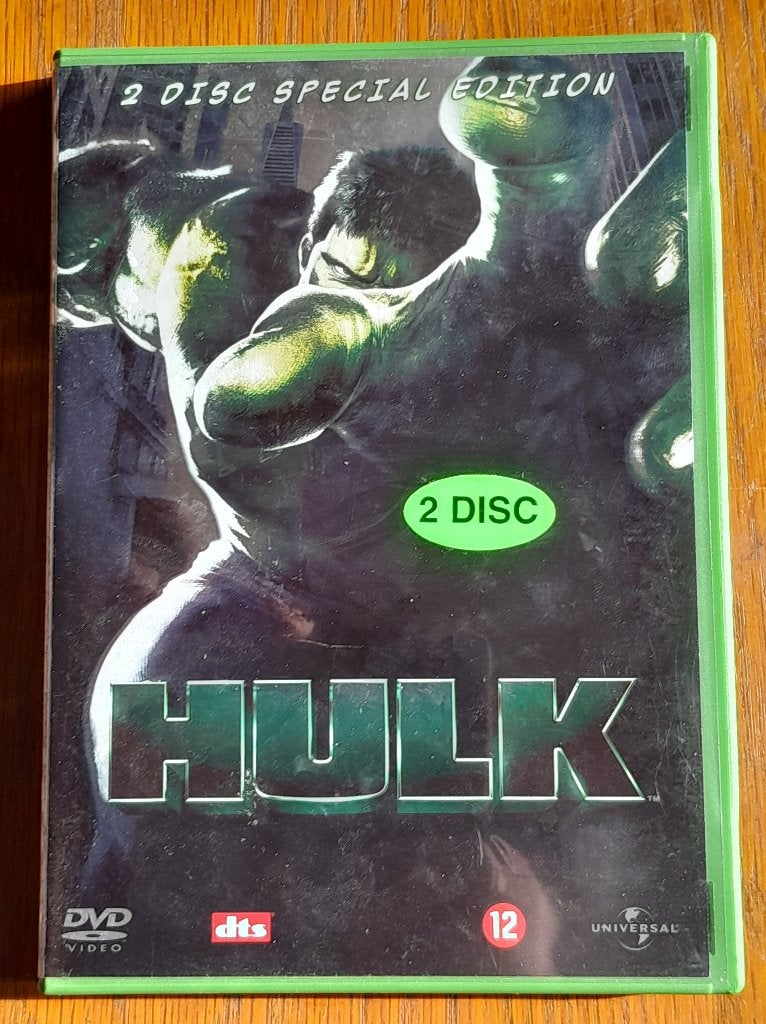 Hulk 2 disc edition dvd, Vanaf 16 jaar, Ophalen of Verzenden, Gebruikt