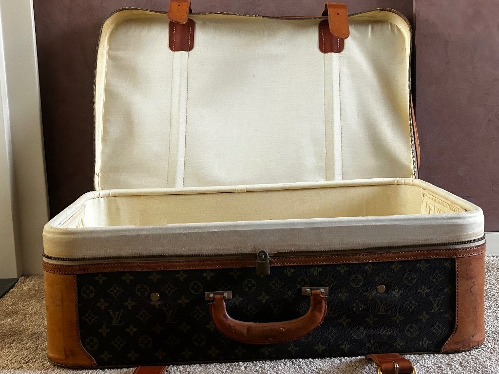 Vintage Louis Vuitton koffers, Ophalen, Gebruikt, Leer