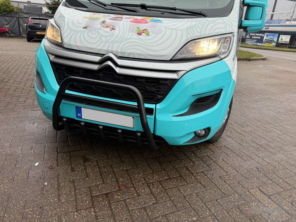 Citroen Jumper vanaf 2014 Pushbar Bullbar zwart