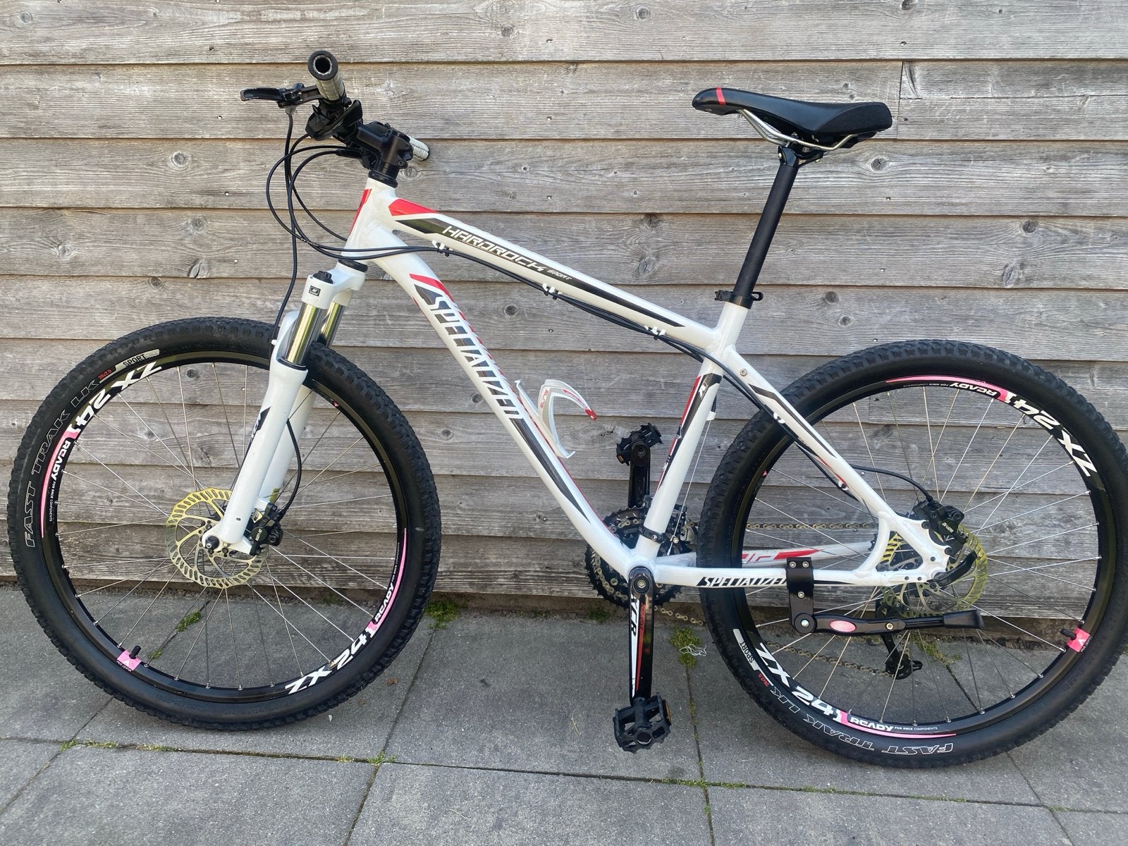 Specialized Hardrock Sport mountainbike 26”, Hardtail, 49 tot 53 cm, Zo goed als nieuw, Schijfrem