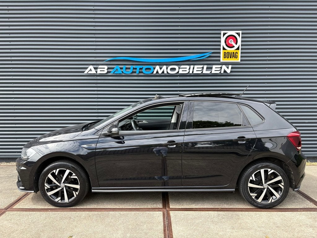 Volkswagen Polo 1.0 TSI Comfortline PANORAMA DAK/ LED XENON/, Voorwielaandrijving, Met garantie (alle), Zwart, Origineel Nederlands