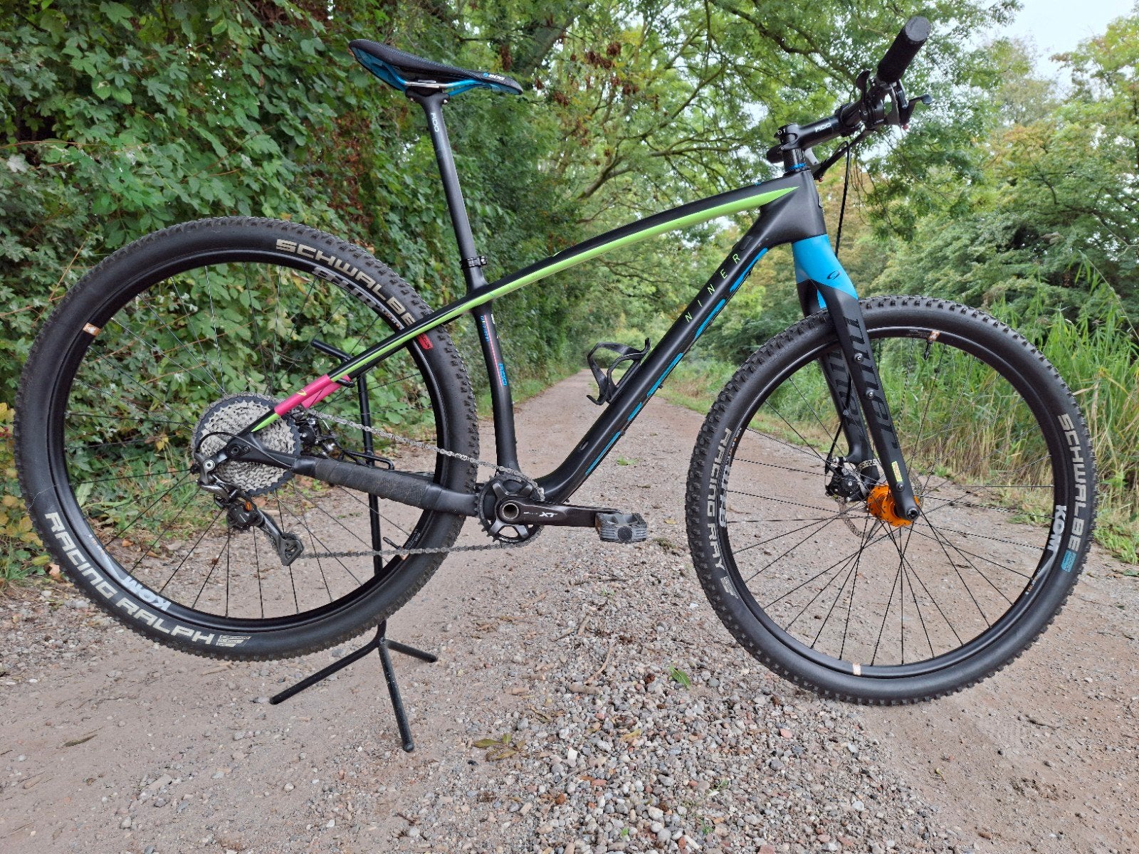 Niner RDO Air Carbon MTB – 9,5 kg – Shimano XT/XTR – Hope, Fietsen en Brommers, Heren, 45 tot 49 cm, Zo goed als nieuw, Ophalen