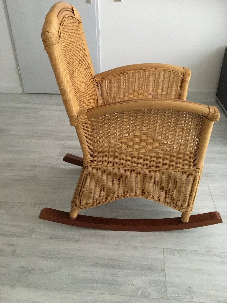 KOOPJE rotan schommelstoel, Ophalen