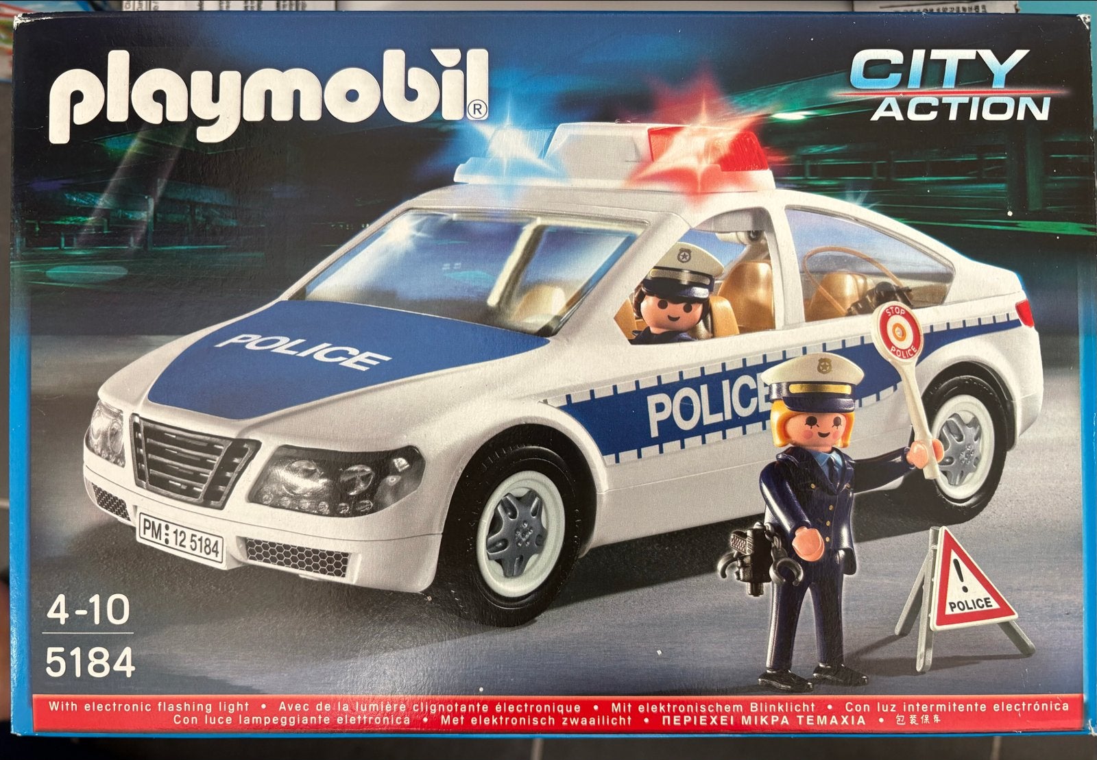 Playmobil City Action Politie auto set 5184, Ophalen, Complete set, Voertuig, Zo goed als nieuw