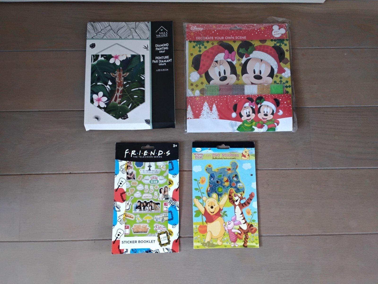 Stickers en Diamond Painting Set - Nieuw, Ophalen of Verzenden, Nieuw, Stickers en Plaatjes