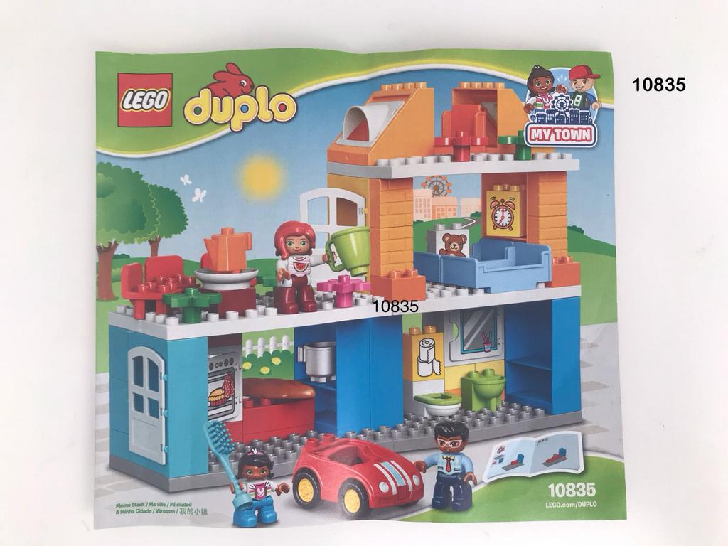 LEGO Duplo set 10835 Familiehuis met auto en figuurtjes, Kinderen en Baby's, Speelgoed | Duplo en Lego, Overige thema's, Ophalen of Verzenden