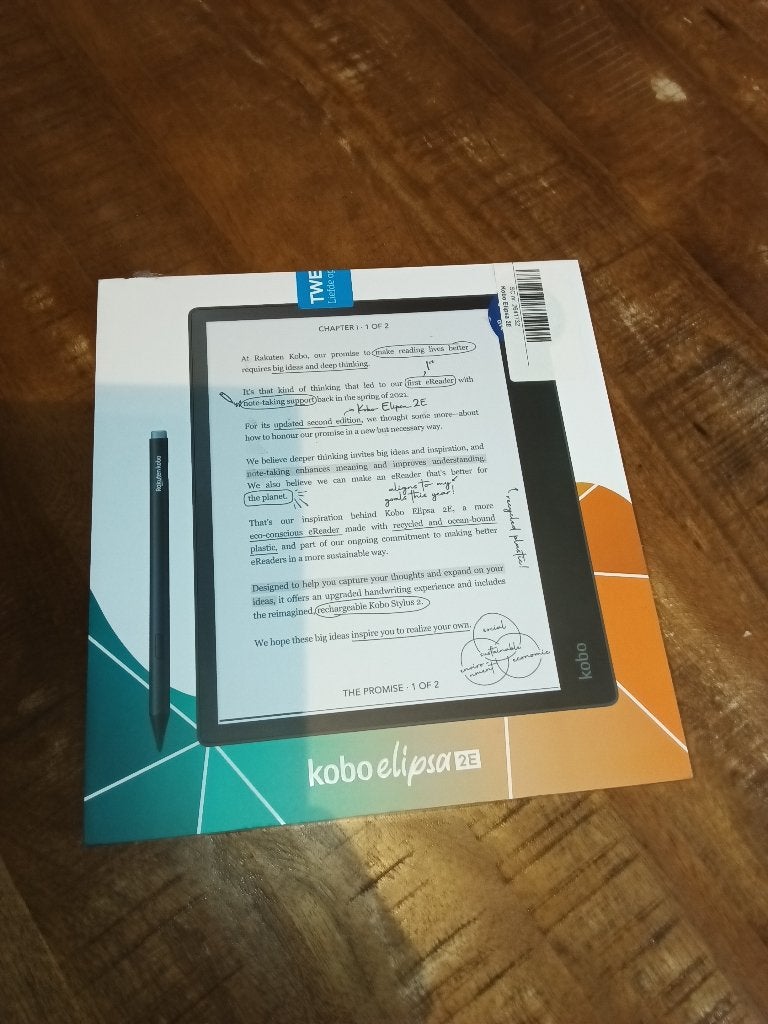 Kobo Elipsa 2e e-reader, Computers en Software, E-readers, Ophalen, Bluetooth, Kobo Elipsa 2e, Zo goed als nieuw
