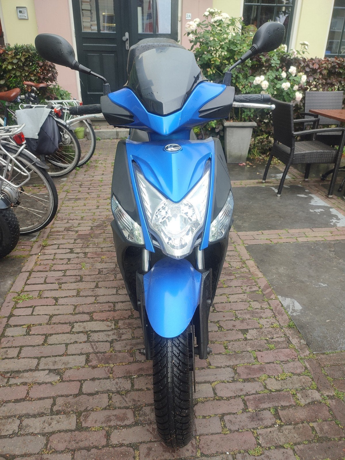 Kymco Agility 50 4T Scooter - Blauw, Goede Staat, Ophalen of Verzenden, Gebruikt, Overige typen, Kymco