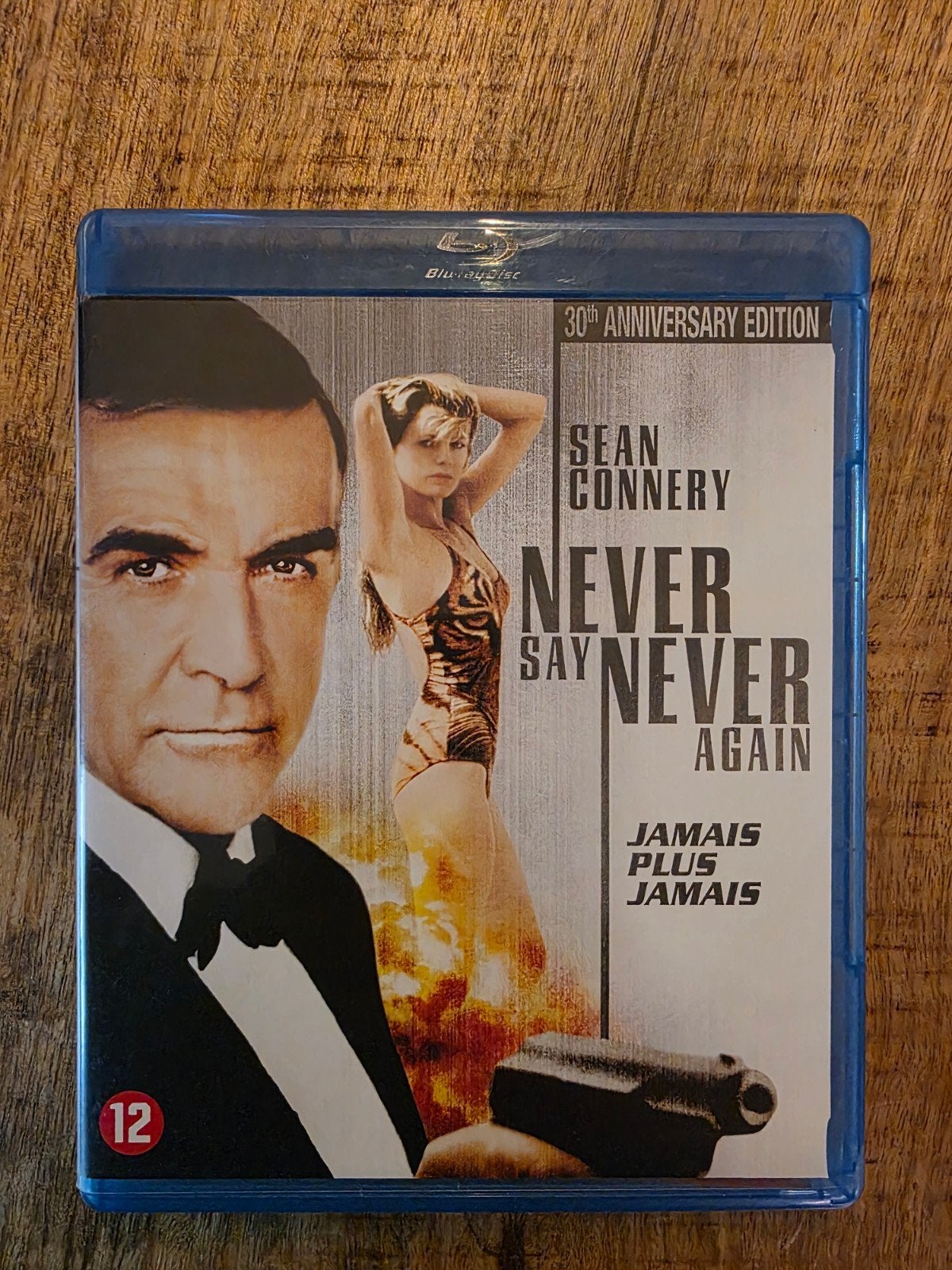 Never Say Never Again Blu-ray (30th Anniversary Edition), Cd's en Dvd's, Blu-ray, Zo goed als nieuw, Actie, Blu-ray, Film, Vanaf 12 jaar