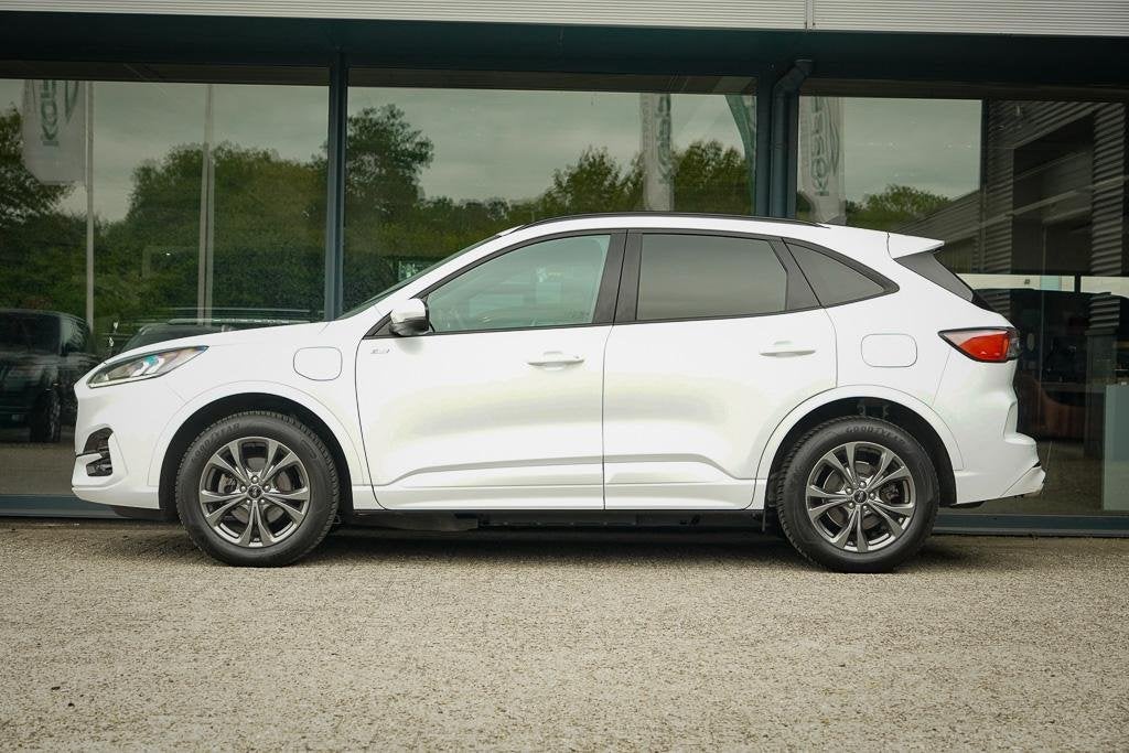 Ford Kuga 2.5 PHEV ST-Line / Elek Klep / Trekhaak / Winter P, Auto's, Ford, Gebruikt, 4 cilinders, Wit, Plug-in hybride