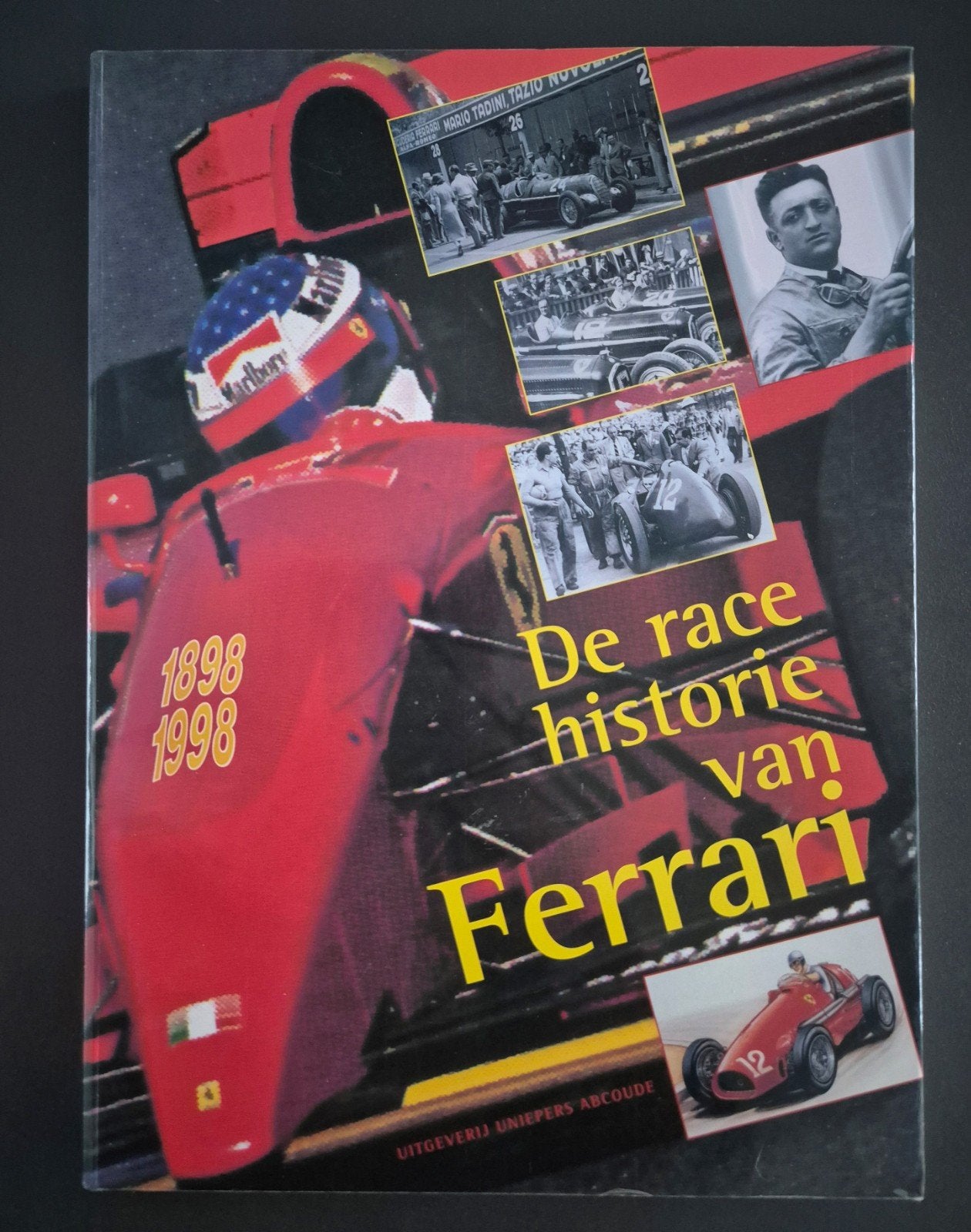 De race historie van Ferrari 1898-1998, Ophalen of Verzenden, Zo goed als nieuw, Ferrari
