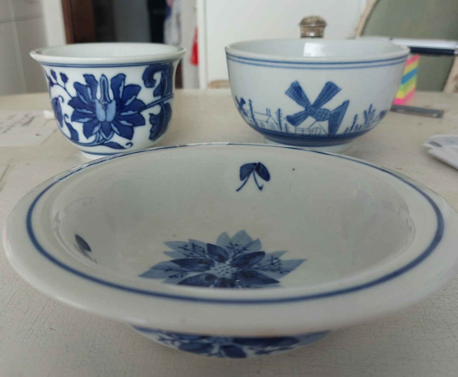 Delfts blauw 3x alles samen voor 18, Ophalen of Verzenden