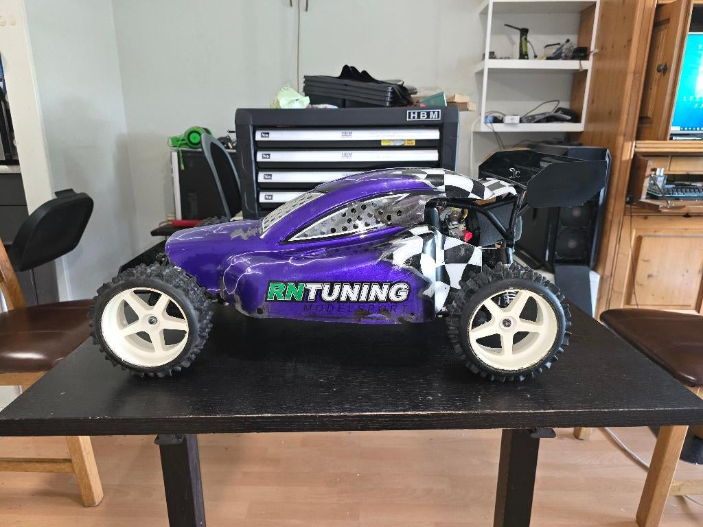 Zeer mooie nette FG marder tuned 26cc, Benzine, Auto offroad, Ophalen of Verzenden, Zo goed als nieuw