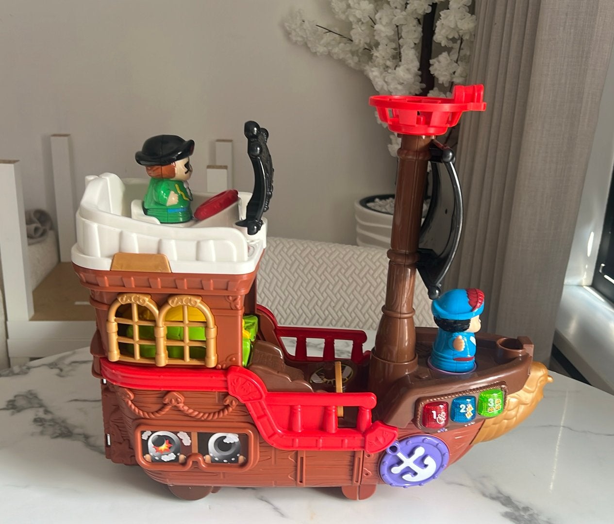 Speelgoed boot maakt geen geluid, Ophalen, Gebruikt