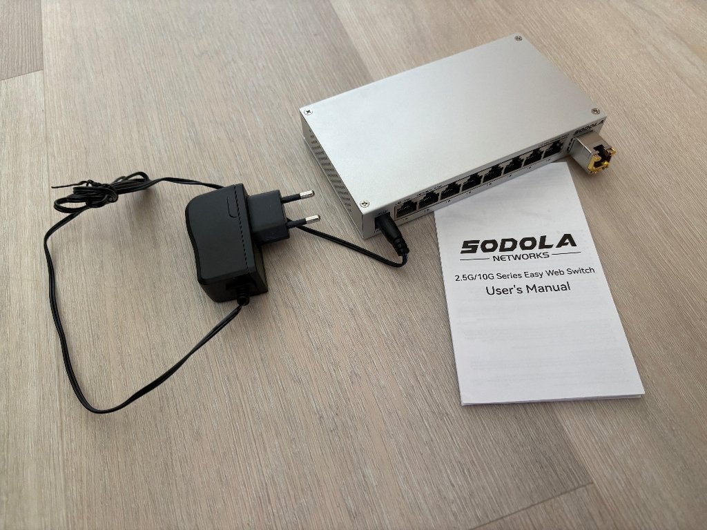 SODOLA Netwerkswitch, Ophalen, Zo goed als nieuw